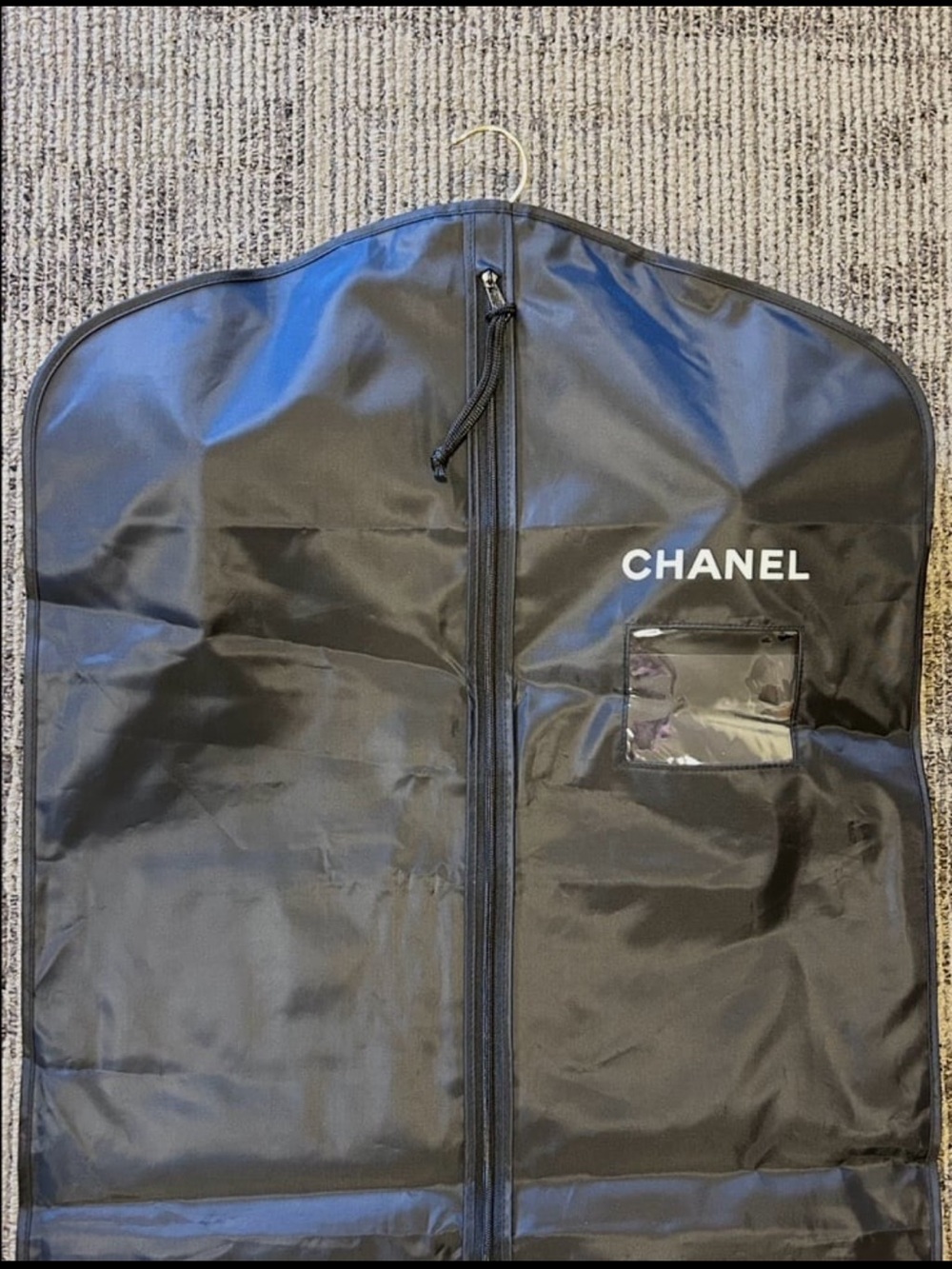 Chanel Garment Bag & Hanger • Clothing Storage